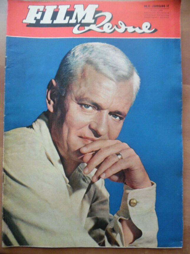 FILM REVUE magazine side cover Issue 9 29 April 1958