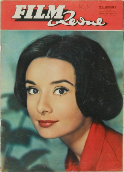 FILM REVUE magazine side cover Issue 10 13 May 1958