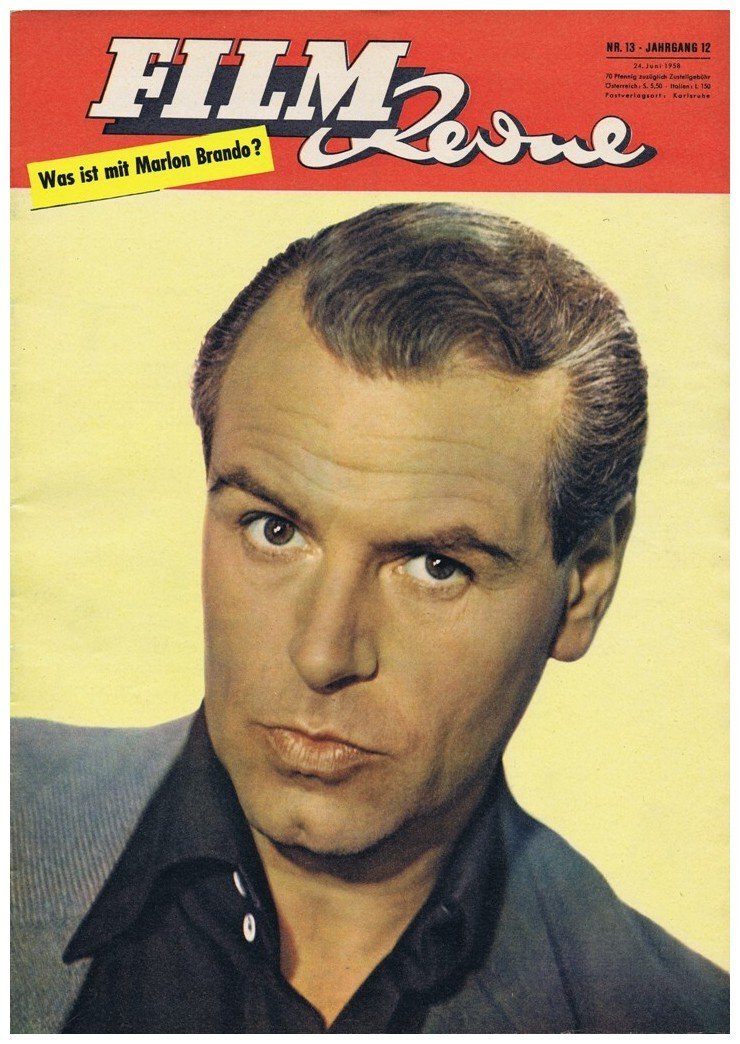 FILM REVUE magazine side cover Issue 13 24 June 1958