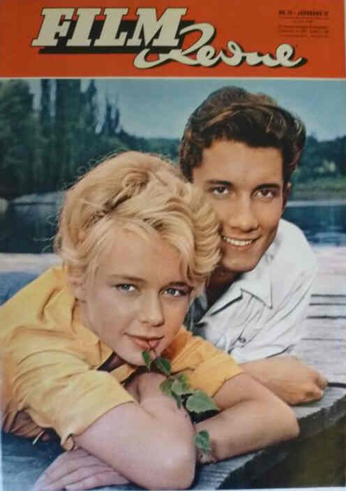 FILM REVUE magazine side cover Issue 14 8 July 1958