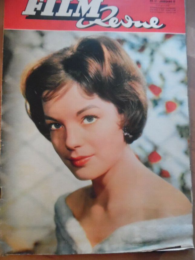 FILM REVUE magazine side cover Issue 17 19 August 1958