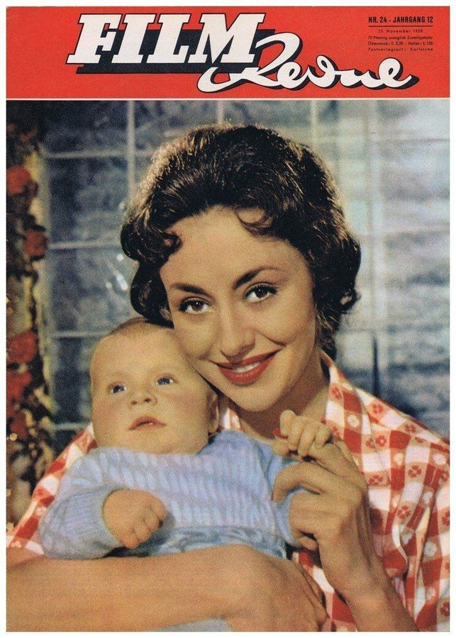FILM REVUE magazine side cover Issue 24 25 November 1958