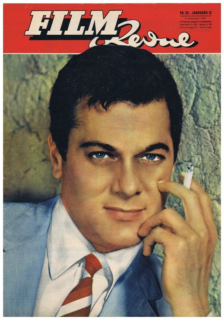 FILM REVUE magazine side cover Issue 25 9 December 1958