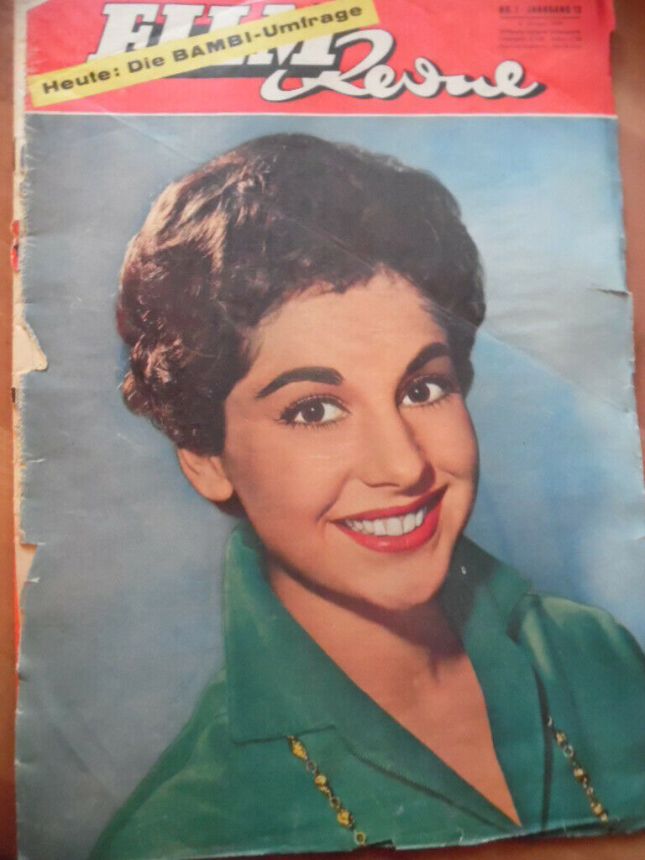 FILM REVUE magazine side cover Issue 1 6 January 1959