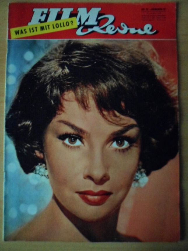 FILM REVUE magazine side cover Issue 22 27 October 1959