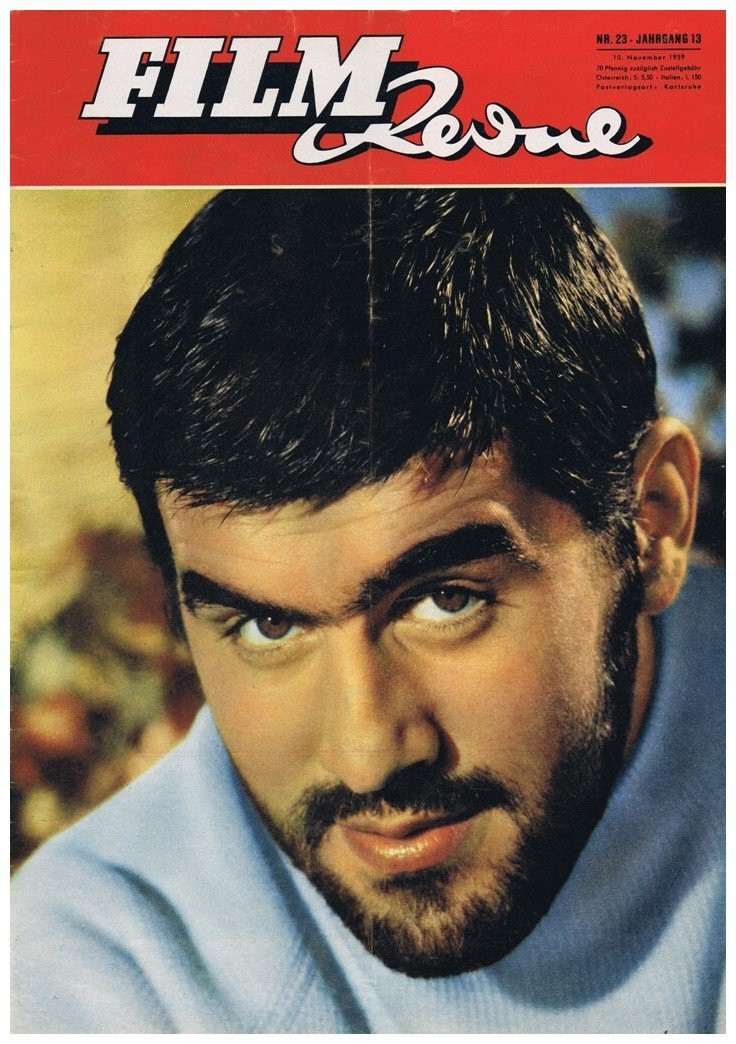 FILM REVUE magazine side cover Issue 23 10 November 1959