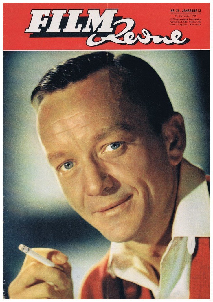 FILM REVUE magazine side cover Issue 24 24 November 1959