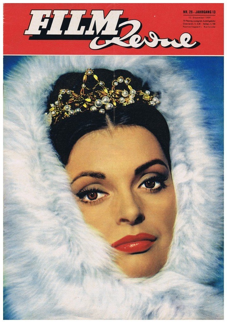 FILM REVUE magazine side cover Issue 26 22 December 1959
