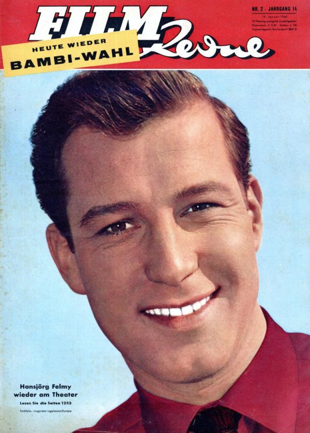 FILM REVUE magazine side cover Issue 2 19 January 1960