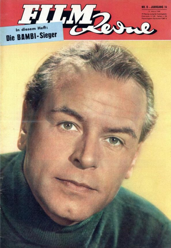 FILM REVUE magazine side cover Issue 6 15 March 1960