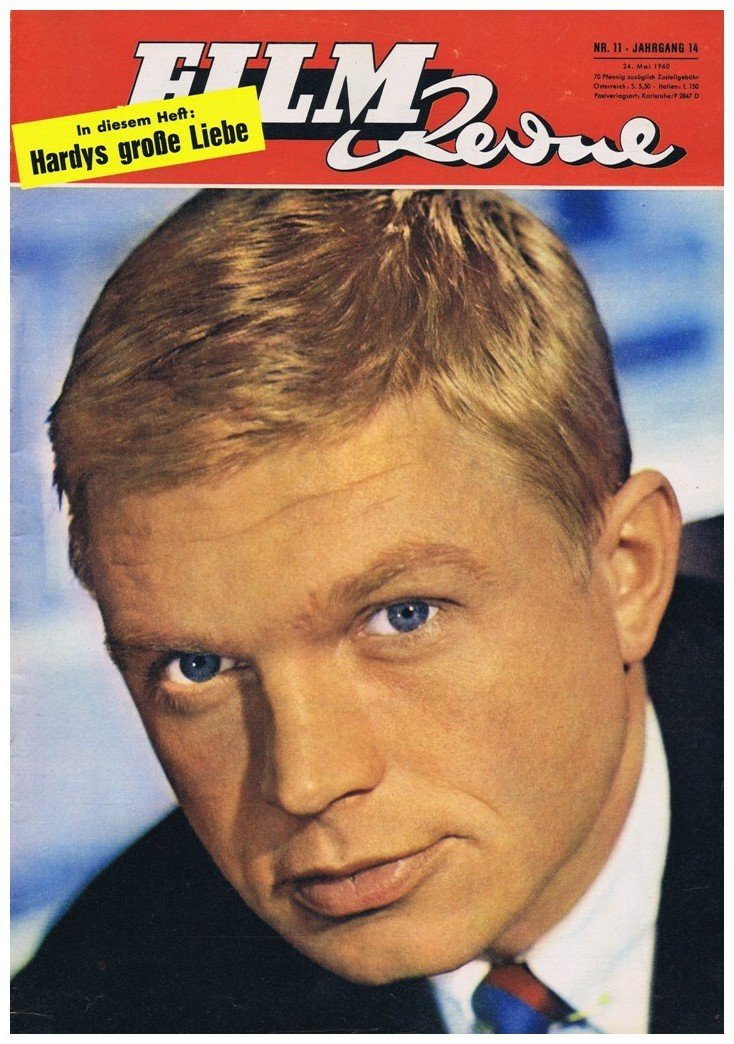 FILM REVUE magazine side cover Issue 11 24 May 1960