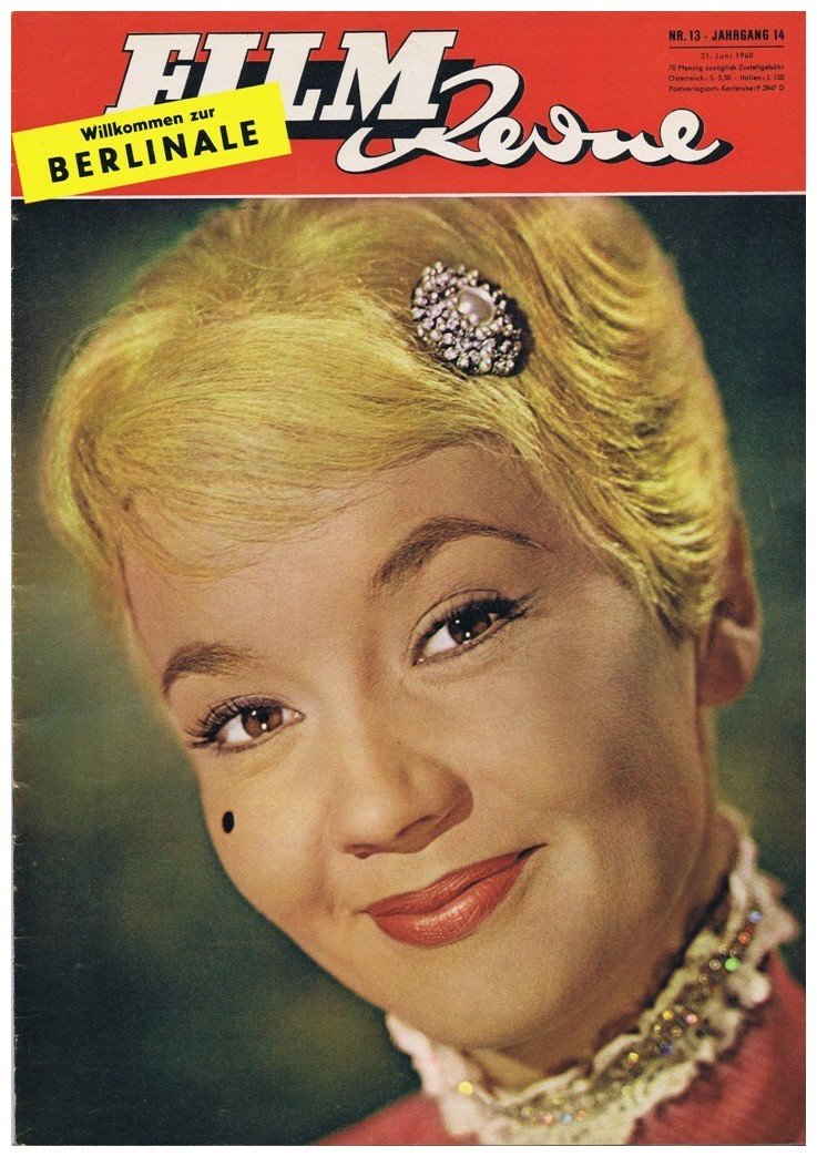 FILM REVUE magazine side cover Issue 13 21 June 1960
