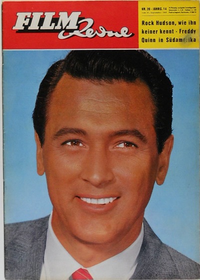 FILM REVUE magazine side cover Issue 20 27 September 1960