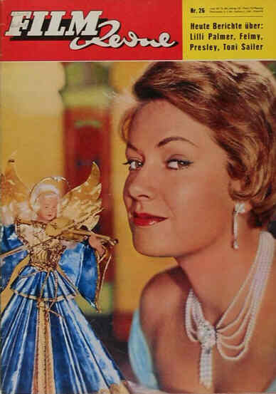 FILM REVUE magazine side cover Issue 26 20 December 1960
