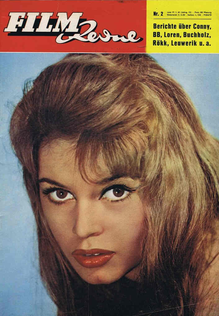 FILM REVUE magazine side cover Issue 2 17 January 1961