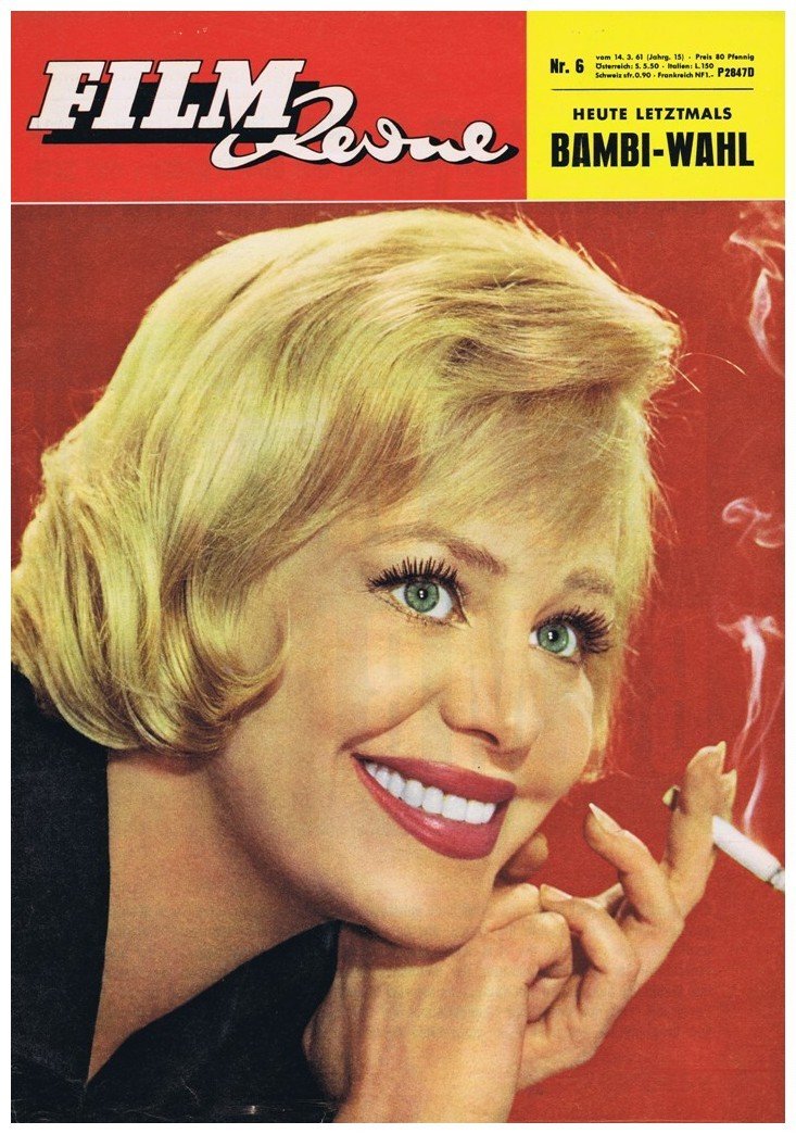 FILM REVUE magazine side cover Issue 6 14 March 1961