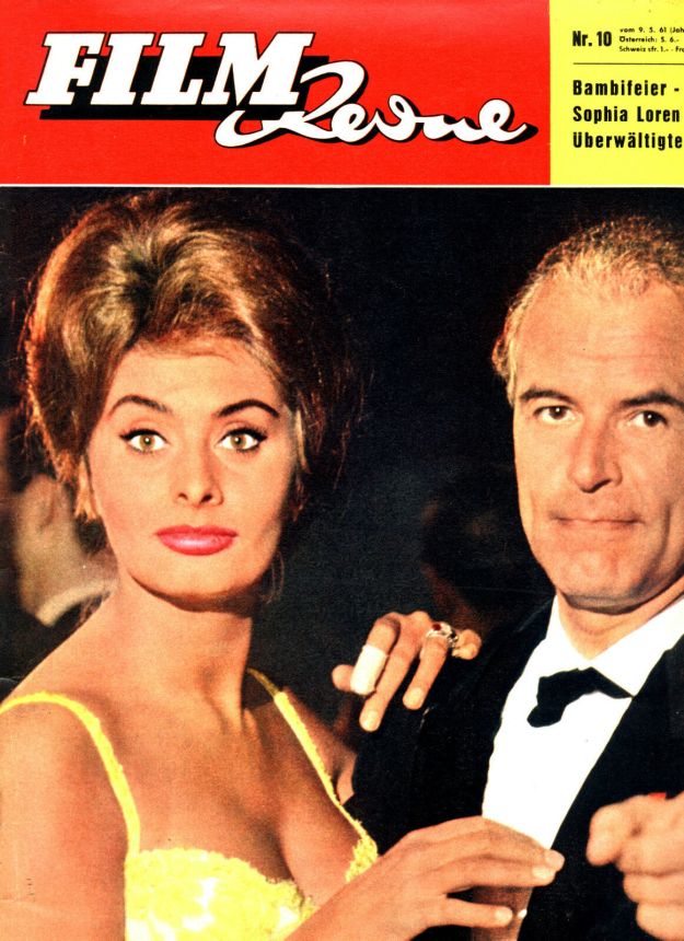 FILM REVUE magazine side cover Issue 10 9 May 1961