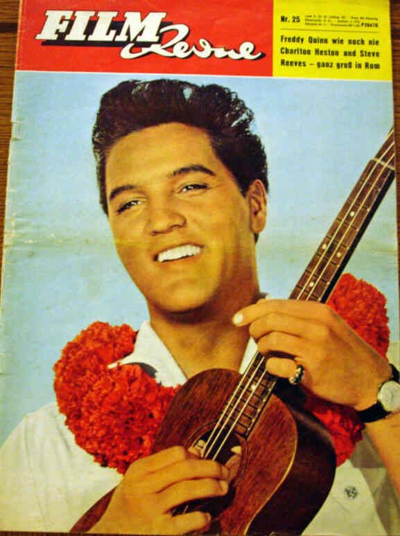 FILM REVUE magazine side cover Issue 25 5 December 1961