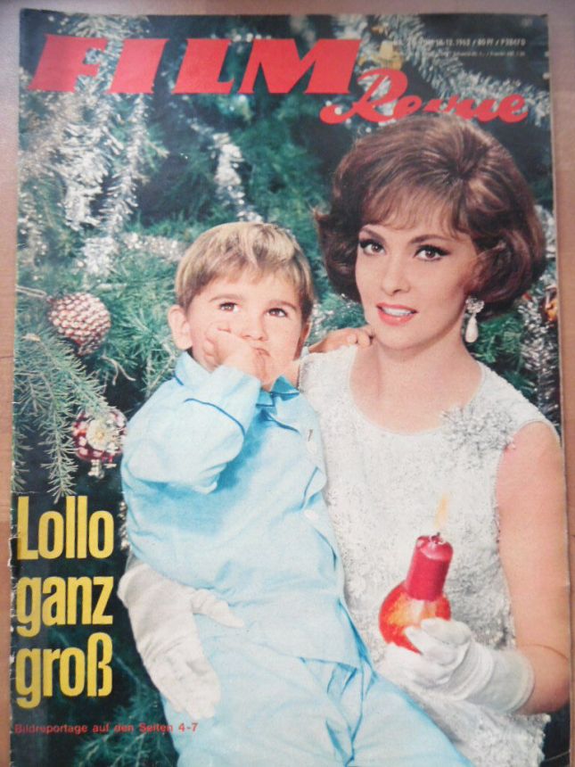 FILM REVUE magazine side cover Issue 26 18 December 1962