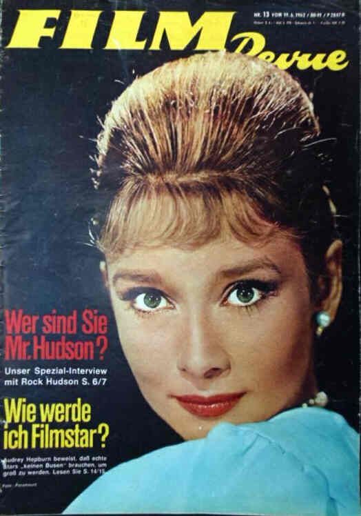 FILM REVUE magazine side cover Issue 13 19 June 1962