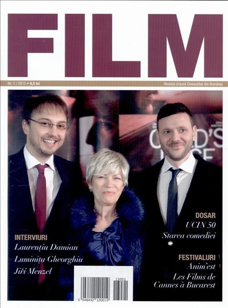 FILM (Ro) magazine side cover Issue 1  2013
