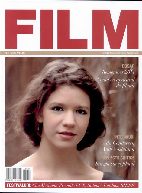 FILM (Ro) magazine side cover Issue 1  2015