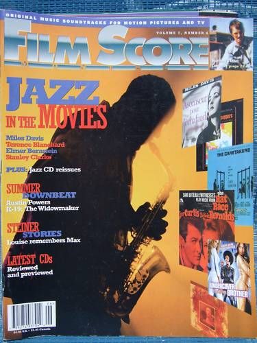 FILM SCORE MONTHLY magazine side cover Issue 133 Vol 7 # 6 July/August 2002