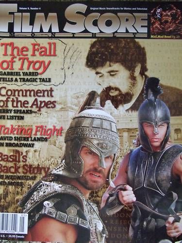 FILM SCORE MONTHLY magazine side cover Issue 151 Vol 9 # 4 April/May 2004