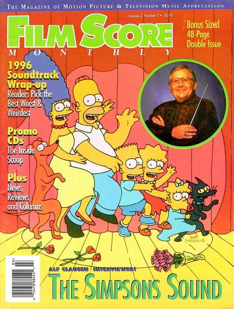 FILM SCORE MONTHLY magazine side cover Issue 79/80  Vol 2 # 2 March/April 1997