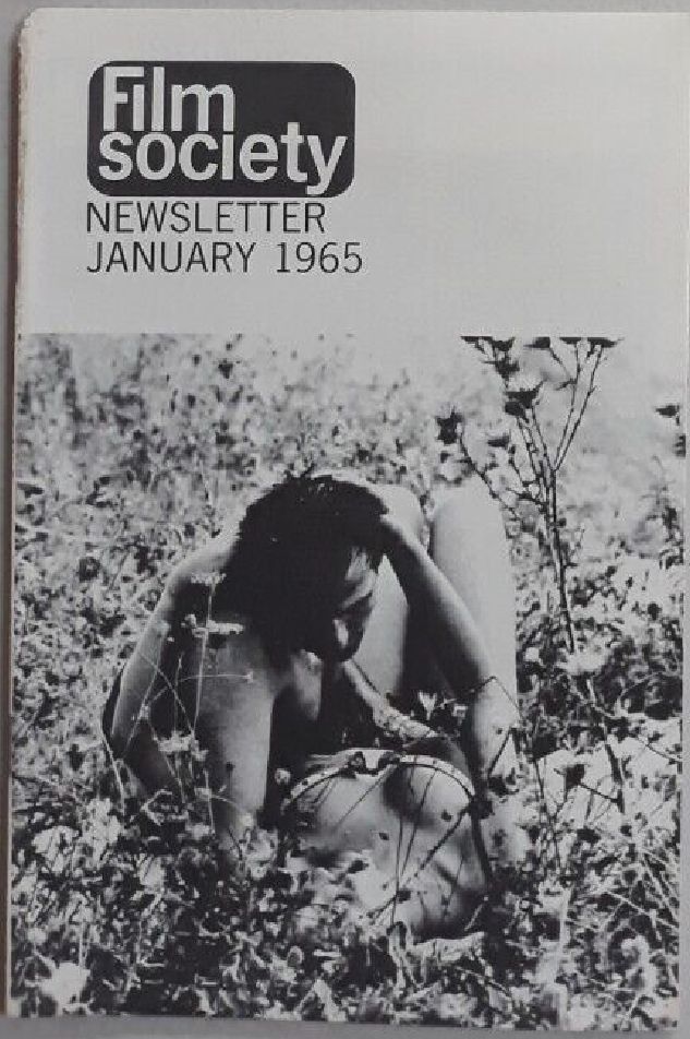 FILM SOCIETY REVIEW magazine side cover January 1965