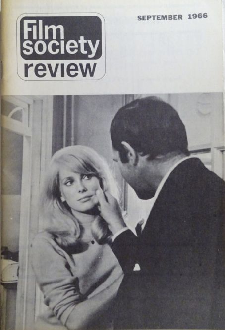 FILM SOCIETY REVIEW magazine side cover  Vol 4 # 1 September 1968