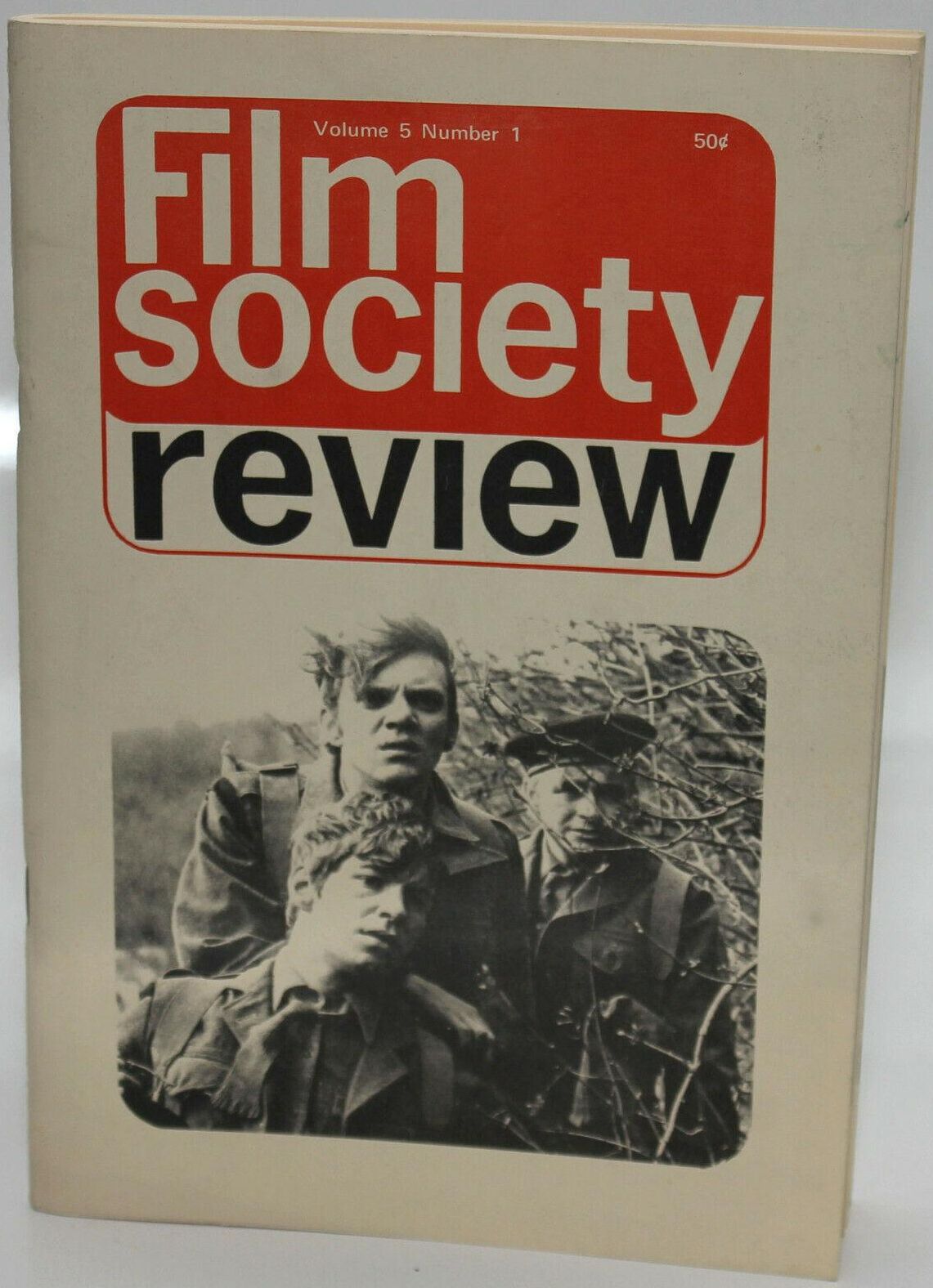FILM SOCIETY REVIEW magazine side cover  Vol 5 # 1 September 1969