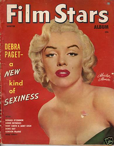 FILM STARS ALBUM magazine side cover Winter 1954
