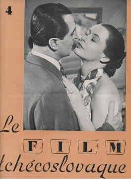 FILM TCHECOSLOVAQUE | LE magazine side cover Issue 4 April 1951