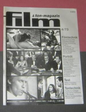 FILM UND TON-MAGAZIN magazine side cover April 1973