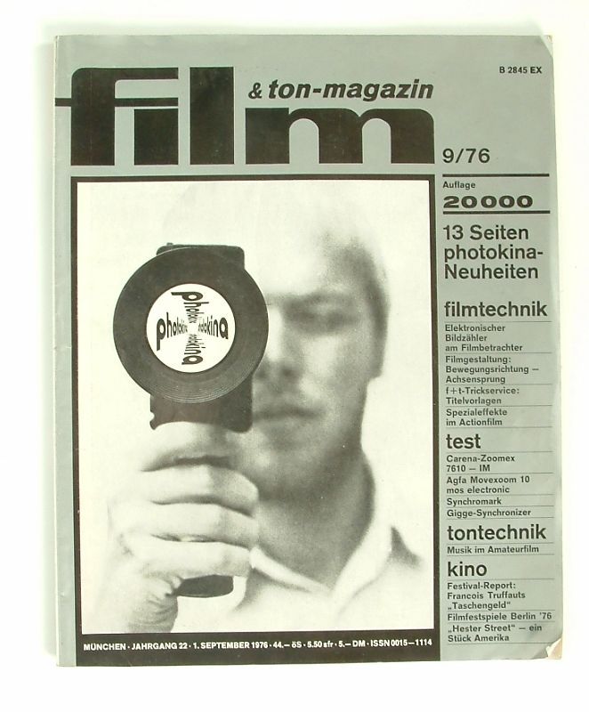 FILM UND TON-MAGAZIN magazine side cover September 1976