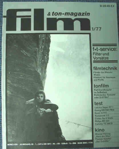 FILM UND TON-MAGAZIN magazine side cover January 1977