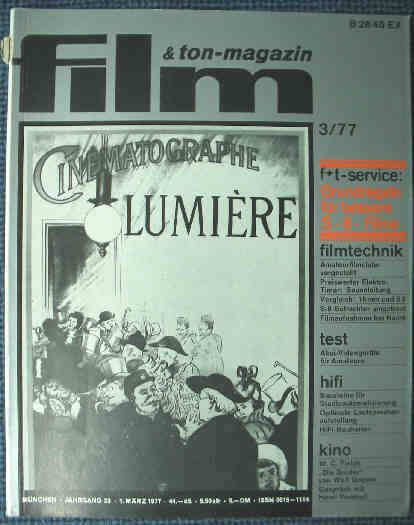 FILM UND TON-MAGAZIN magazine side cover March 1977