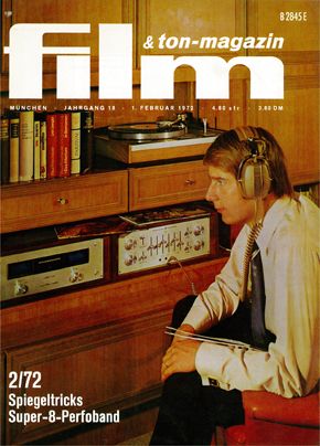 FILM UND TON-MAGAZIN magazine side cover February 1972
