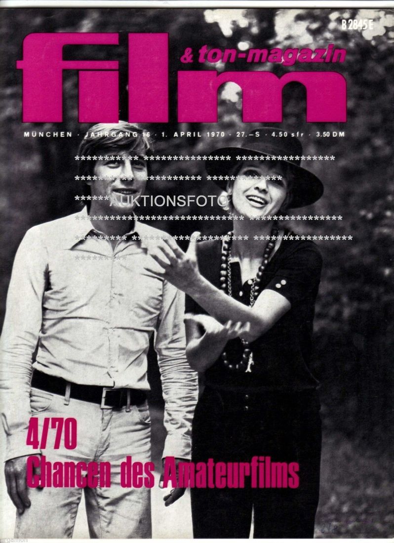 FILM UND TON-MAGAZIN magazine side cover April 1970