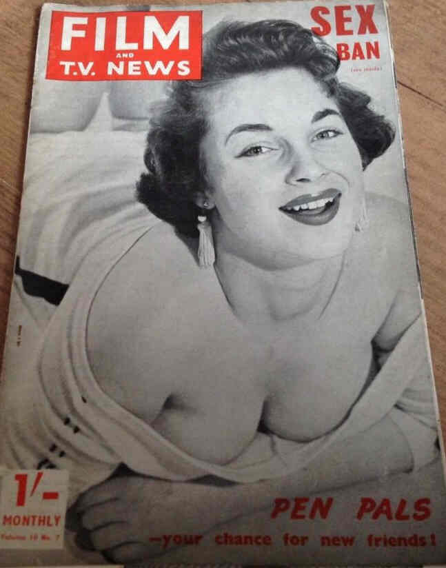FILM AND TV NEWS magazine side cover  Vol 10 # 7  