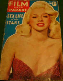 FILM AND TV PARADE (UK) magazine side cover Issue 10  1956