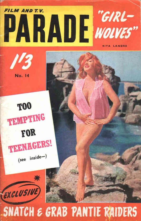 FILM AND TV PARADE (UK) magazine side cover Issue 14  