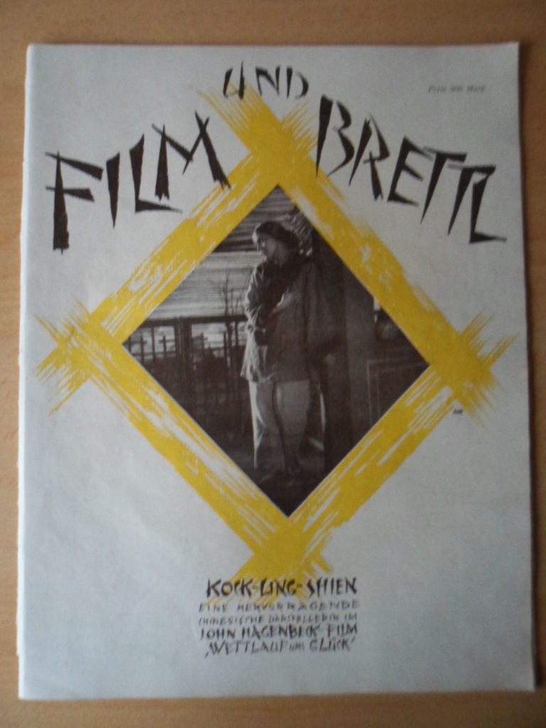 FILM UND BRETTL magazine side cover  1923
