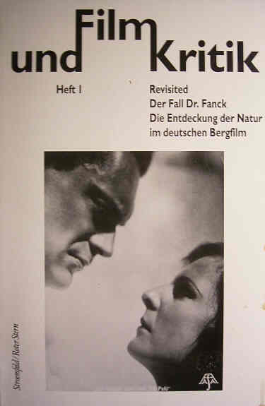 FILM UND KRITIK magazine side cover Issue 1  1992