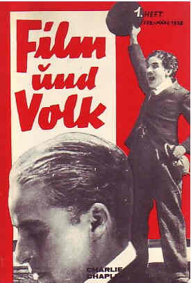 FILM UND VOLK magazine side cover February-March 1928