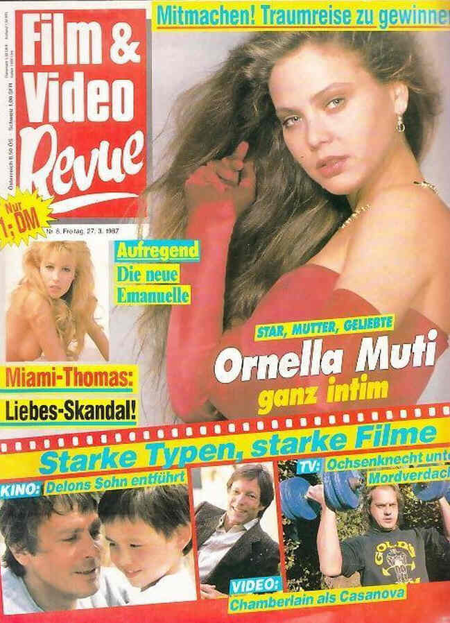 FILM UND VIDEO REVUE magazine side cover 27 March 1987