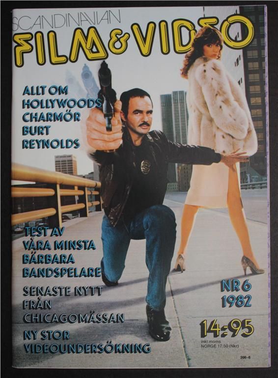 SCANDINAVIAN FILM AND VIDEO magazine side cover Issue 6  1982