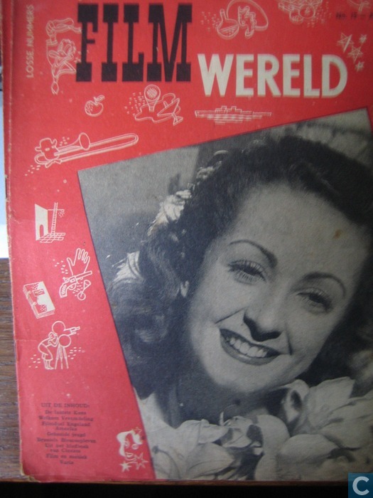 FILM WERELD magazine side cover Issue 15 April 1946