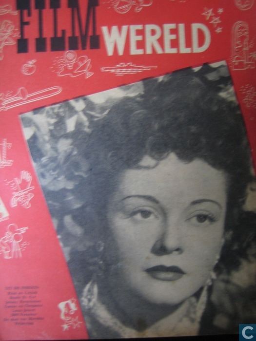 FILM WERELD magazine side cover Issue 17 April 1946
